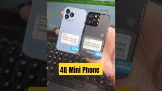 4G Mini Android phone | 3 Inch Display #miniphone