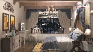 Hollywood Lighted Makeup Mirror 3-Color Dimmable LED Bulbs