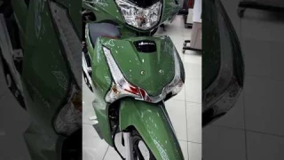 HONDA WAVE 125 i GLOSSY CANDY GREEN 2025