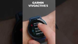 AMOLED DISPLAY on the Garmin Vivoactive 5