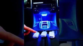 Car Led Touch Lights Magnetic Decorate Lights, SEAMETAL Car Accessories