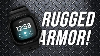 Spigen Rugged Armor Pro for Fitbit Versa 3/Fitbit Sense