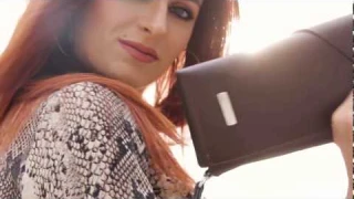 Marsyella RFID Wallet for Women + Wrist Strap & Cell Phone Holder