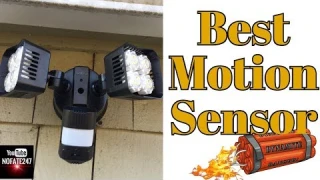 Amazon’s Top Rated Security Motion Sensor LED Light | SANSI Outdoor Sensor Review