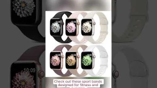Affordable Apple Watch Sport Bands - 6 Pack Review & Installation Guide | #applewatch