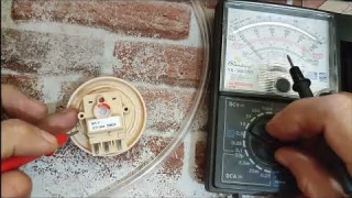 test washing machine water level pressure sensor (LG or Samsung)