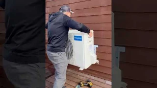 DIY Mini-Split Install in Under 90 Seconds!