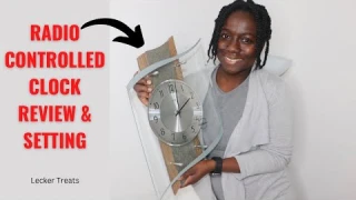 AMS Radio Controlled Wall Clock Unboxing, Setting & Review