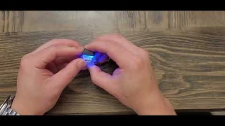 Fidget Keyboard Toys with LED Light Review, Great unique fidget toy! Blue switches