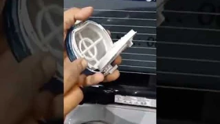 L.G WASHING MACHINE MAGIC FILTER CLEANING