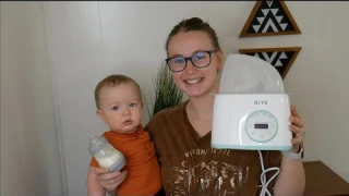 NIYE Double Bottle Warmer Review | Baby Bottle Warmers for All Bottles Travel Portable Milk Warmer