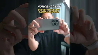 HONOR 400 Lite - the budget phone with Apple’s Camera Control! #HONOR400Lite #HONOR400 #honormobile
