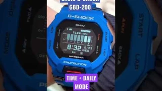 G-Shock GBD-200 Display Modes 4️⃣ Different Options - MIP Display #casio #gbd200 #gshock