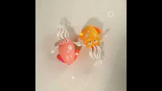Electric light octopus toy