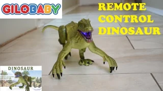 Gilobaby Remote Control Walking Dinosaur DEMONSTRATION