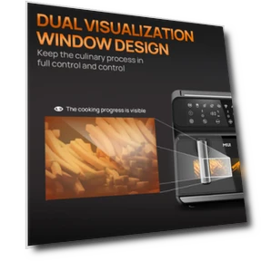 Smart Air Fryer with Dual Screen Touch Control — Air Fryers, MIUI