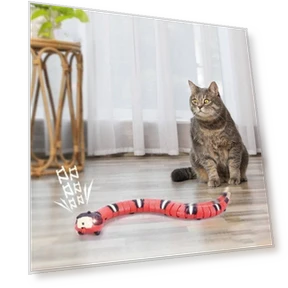 Smart Sensing Snake Electron Interactive Cat Toy — Interactive Animal Companions