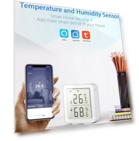 Wireless Smart Digital Home Thermometer — Home Climate Control, TY