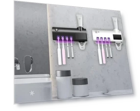 Smart UV Sterilizing Toothbrush Holder — Travel Toothbrush Holders