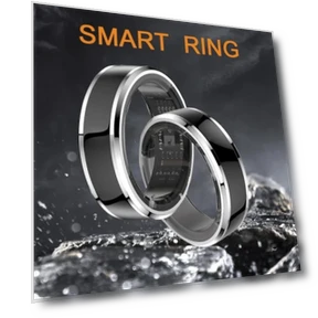 Smart Ring Health Tracker with Heart Rate and Blood Oxygen Monitor — Wearable Accessories, M1
