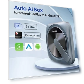 Wired to Wireless Android Auto Ai Box — Car Accessories & Gadgets, Ownice