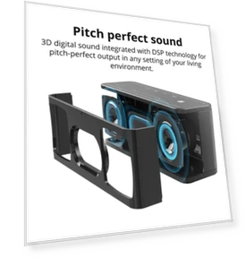 Mega SoundPulse Bluetooth Speaker — Portable Audio, Tronsmart