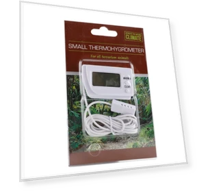 Mini Electronic Thermo-Hygrometer with Outdoor Sensor Cable — Hygrometers