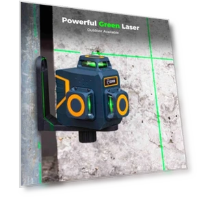 3x360° 12 Lines Laser Level — Alignment & Leveling Lasers, CIGMAN