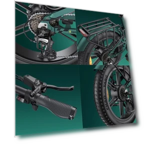 Foldable Electric Bike — Electric Self-Balancing Scooters, ENGWE