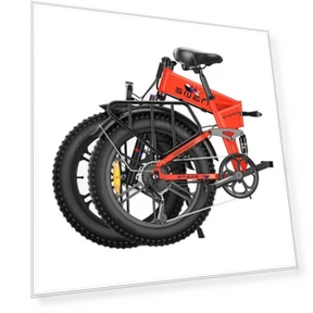 20 Inch Fat Tire Foldable Electric Bike — Motors, ENGWE