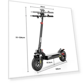 Foldable Off-road E-scooter — Electric Self-Balancing Scooters, iScooter