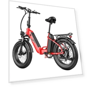Foldable Step-thru Trekking E-bike — E-Bikes, Fafrees