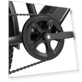 Step-over Trekking Electric Bike — Electric Vehicles, Touroll