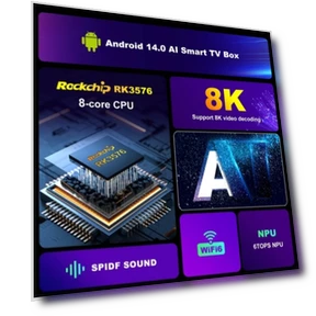 Android 14 TV Box — Streaming Devices, H96 Max