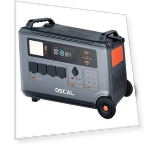 PowerMax6000 3600Wh 6000W Power Station with Battery Pack Kit — Chargers, OSCAL