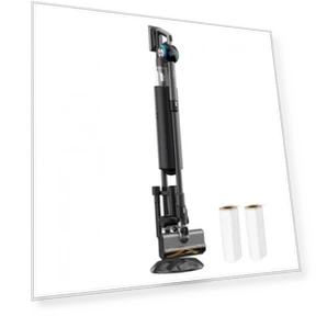 Cordless Vacuum Cleaner with Smart Dust Collection Station — Smart Cleaning Robots, JIGOO