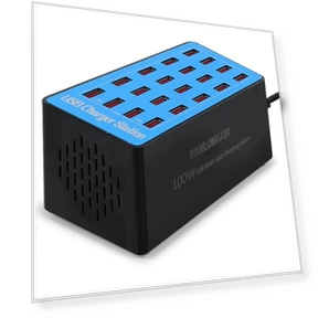 100W 20-Port USB Charging Station — Power Hubs, Shenzhen Wanlongxin Electronic Technology Co., Ltd.