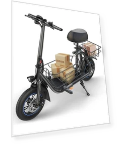 Electric Scooter with Seat for Adults — Electric Self-Balancing Scooters, Gyroshoes
