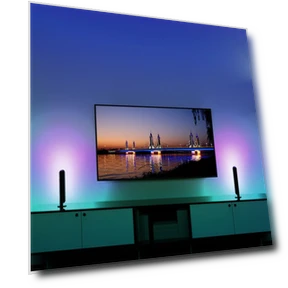 Intelligent Wifi + Bluetooth Illusion Desktop Ambient Light Set — Smart Home Modules, Tuya