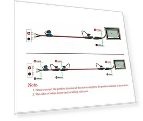 2 Pin Ring Terminal SAE to O Ring Connecters Extension Cord Cable — Power Extension Solutions