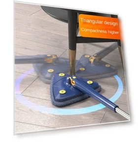360° Rotating Adjustable Cleaning Mop — Mop Accessories