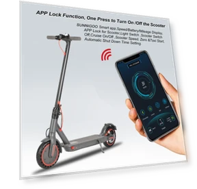 8.5 inch Electric Scooter — Electric Self-Balancing Scooters, SUNNIGOO