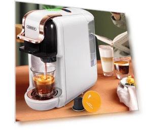Multiple Capsule Coffee Machine — Coffee & Espresso Combos, HIBREW