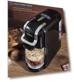 Multiple Capsule Coffee Machine — Coffee & Espresso Combos, HIBREW