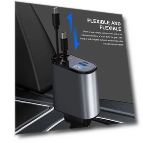 Retractable Car Charger — Vehicle Power Solutions