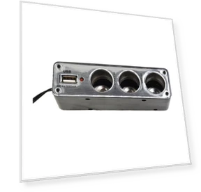 Triple Splitter Car Charger Adapter — Vehicle Power Solutions
