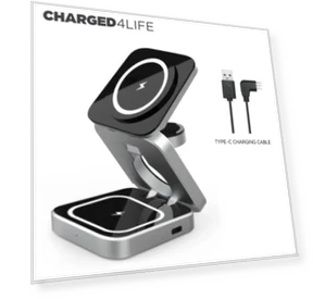 3 in 1 Magnetic Wireless Charger — Chargers
