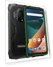 6.7-Inch 12+256GB 120Hz Display Ruggedized Smartphone — Screen Protectors, Blackview
