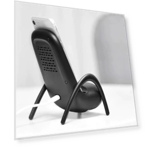 Portable Mini Chair Wireless Charger with Speaker — Chargers