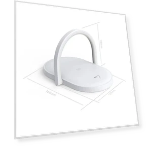 Wireless Charging Night Light Fast Charger with Bracket — Chargers